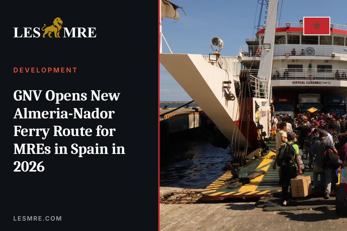 Ferry Almería-Nador : une liaison desservie par plusieurs compagnies, dont GNV