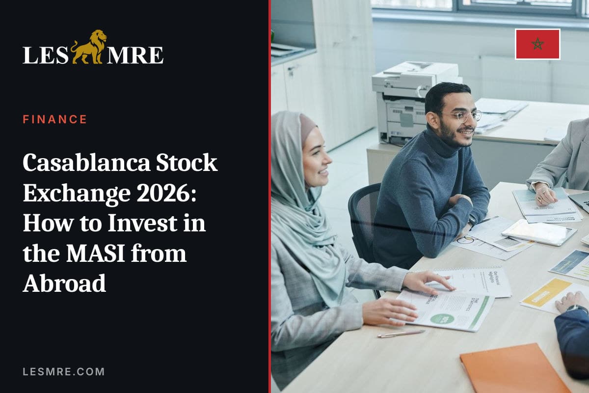 Bourse de Casablanca 2026 : comment investir dans le MASI depuis l'étranger