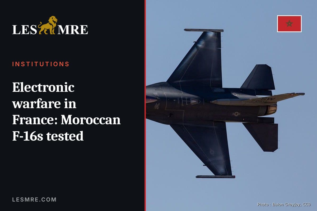 Guerre électronique en France : F-16 marocains testés