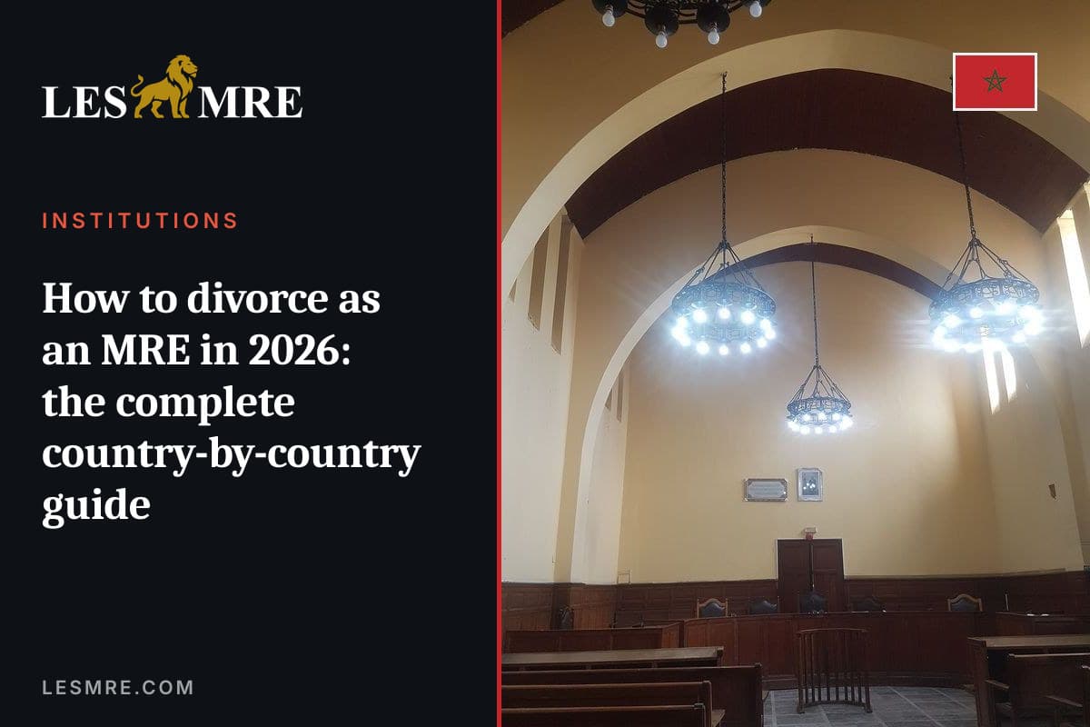 Comment divorcer en tant que MRE en 2026 : le guide complet pays par pays