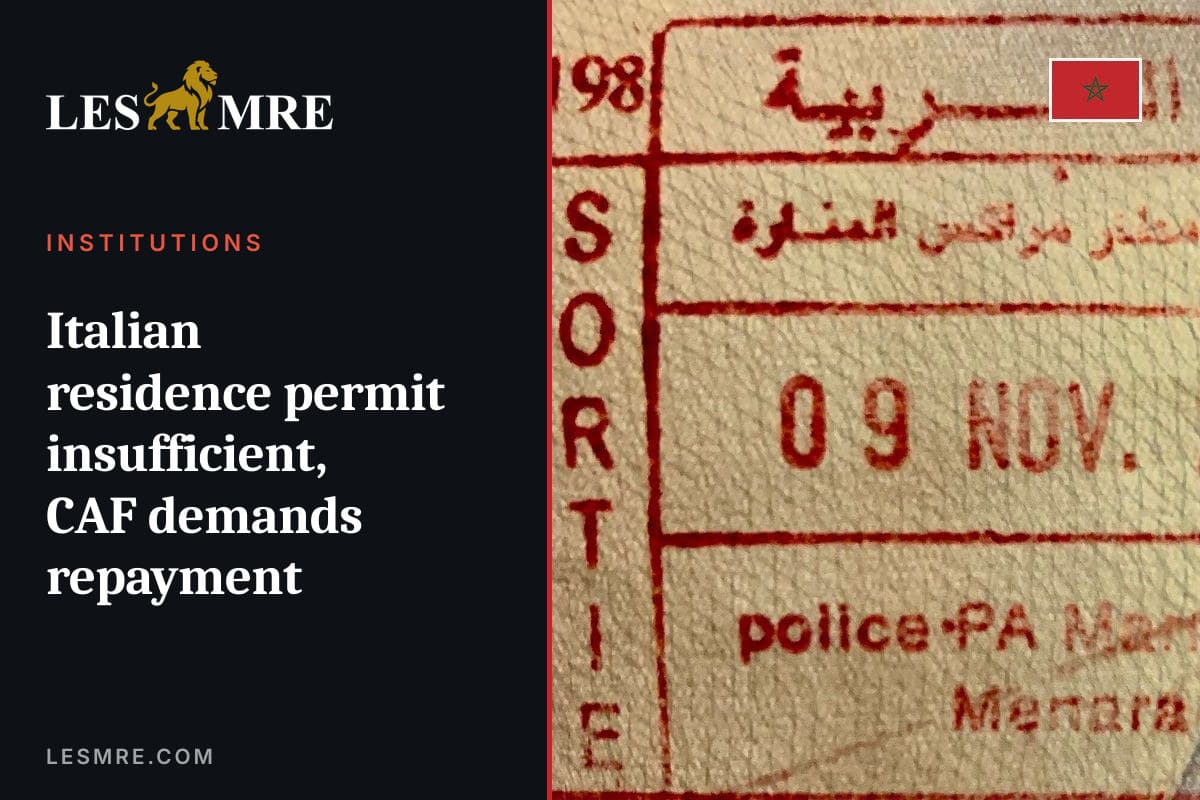 Titre de séjour italien insuffisant, la CAF exige remboursement
