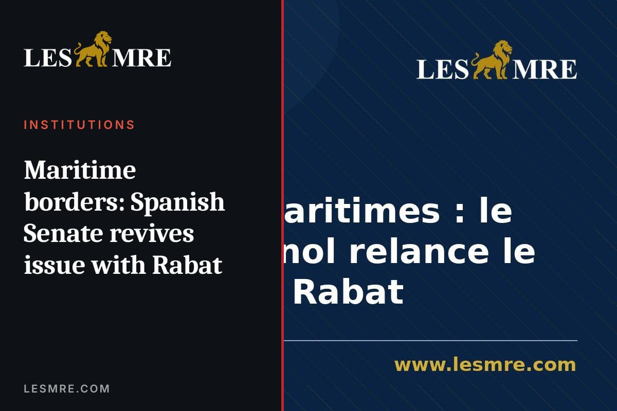 Frontières maritimes : le Sénat espagnol relance le dossier avec Rabat