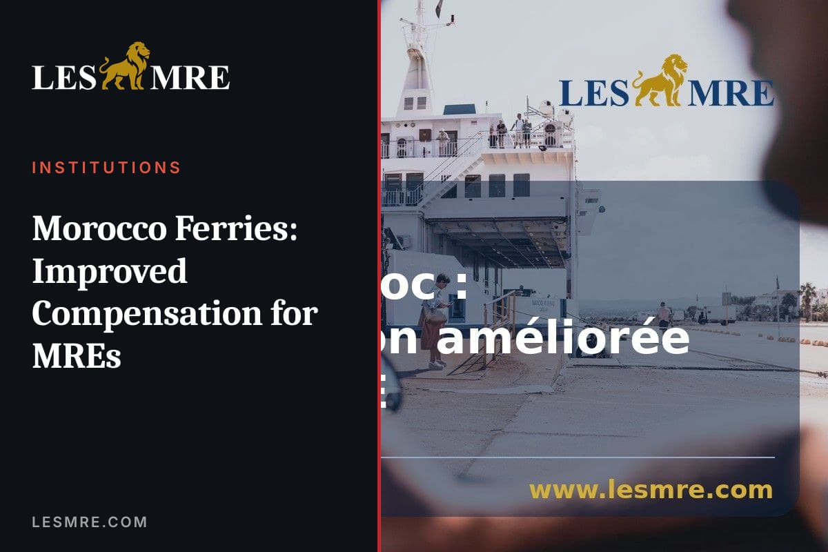 Bateaux Maroc : indemnisation améliorée pour les MRE