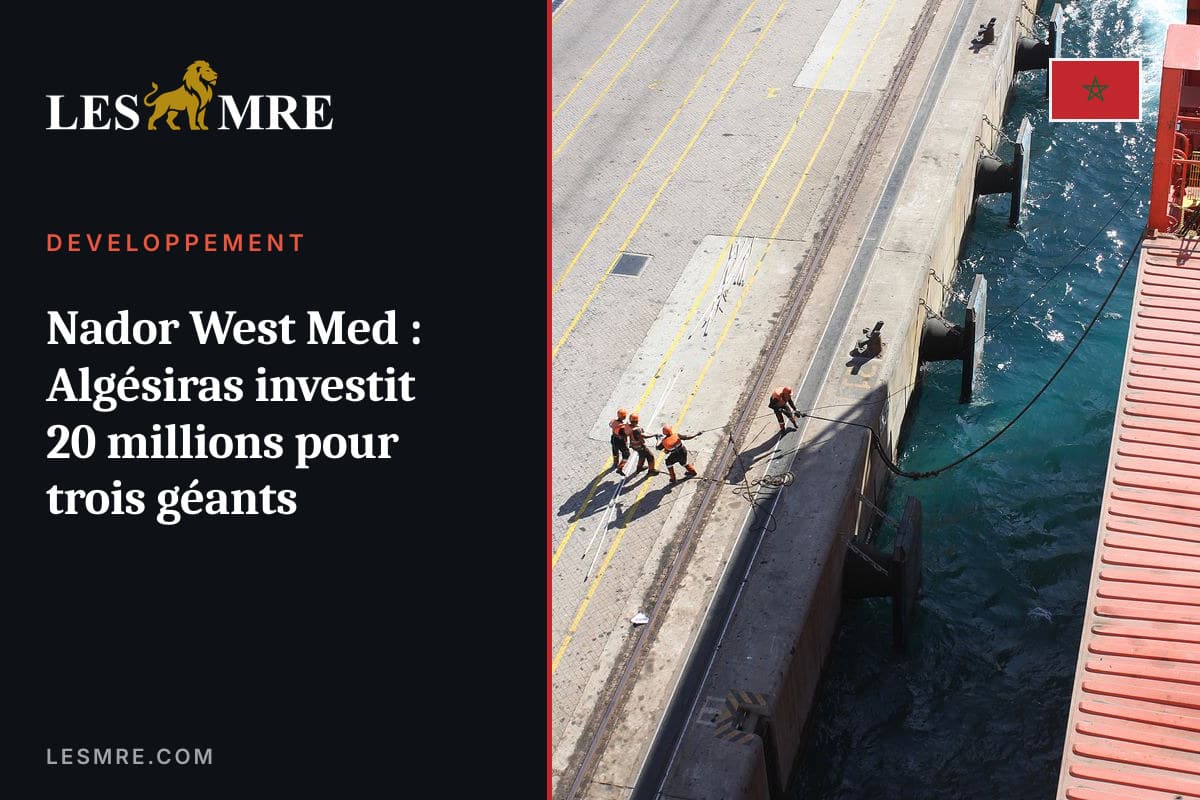 Nador West Med : Algésiras investit 20 millions pour trois géants