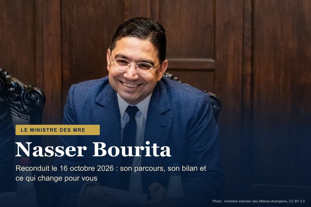 Nasser Bourita, le ministre des MRE reconduit : parcours, bilan et ce qui change pour vous