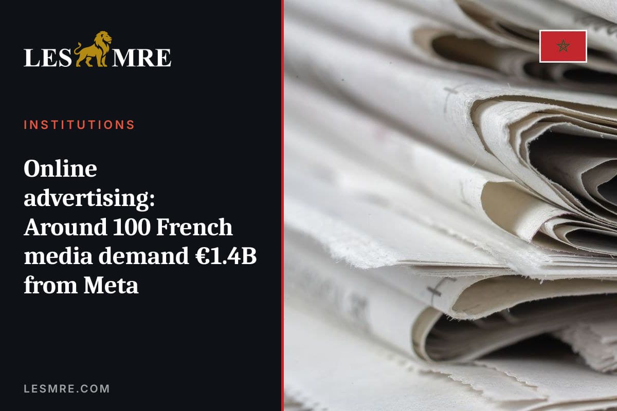 Publicité en ligne: Une centaine de médias français réclame 1,4 milliard d'euros à Meta