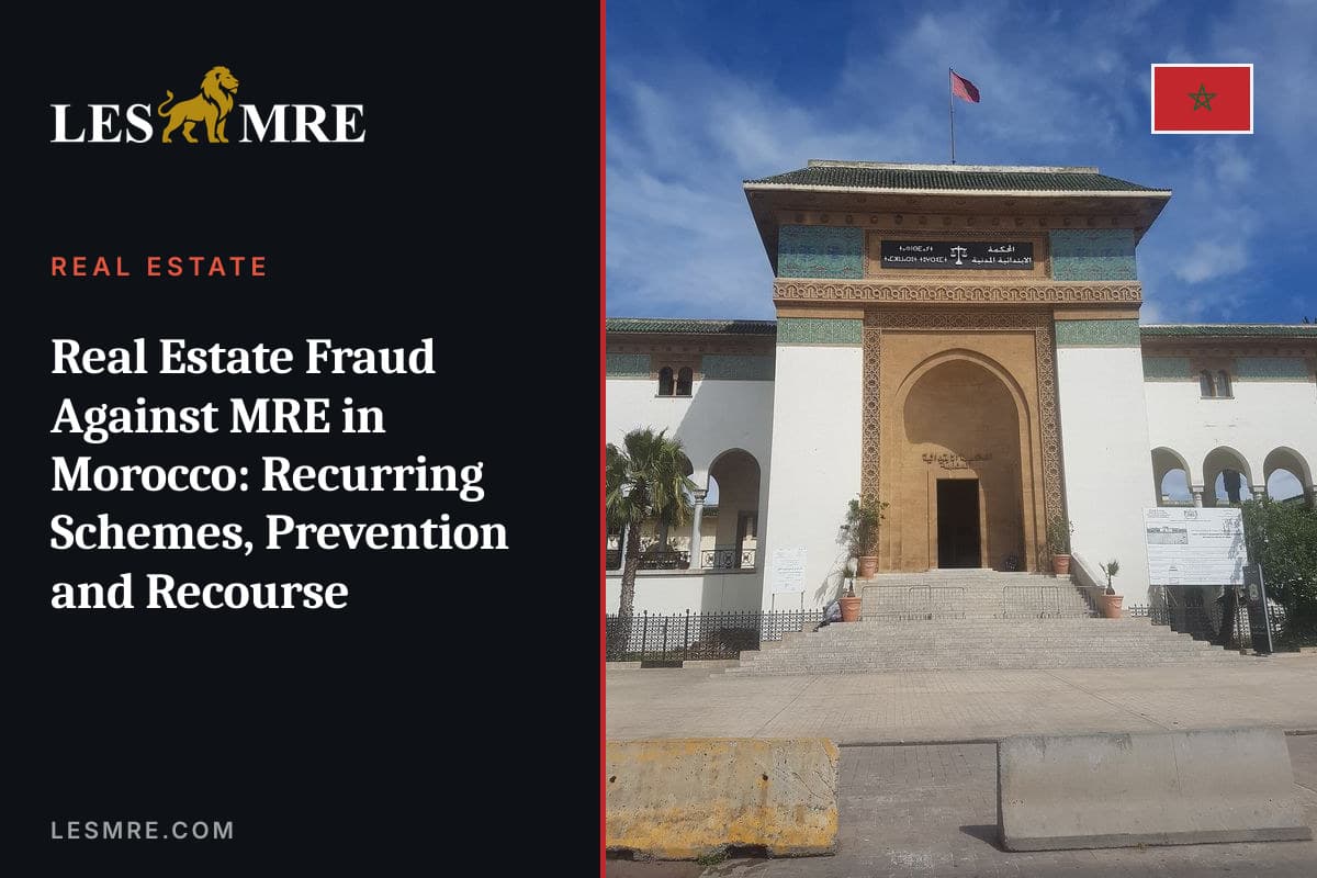 Fraudes immobilières contre les MRE au Maroc : schémas récurrents, prévention et recours