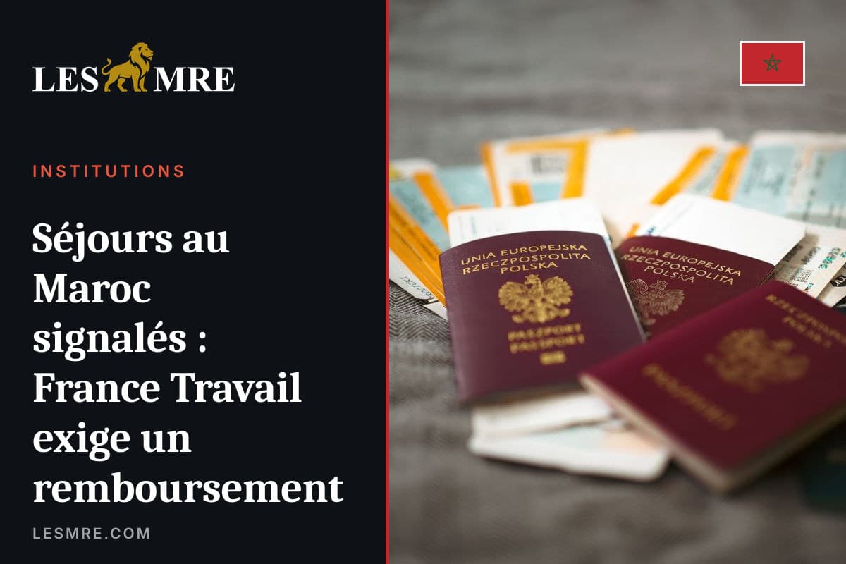 Séjours au Maroc signalés : France Travail exige un remboursement