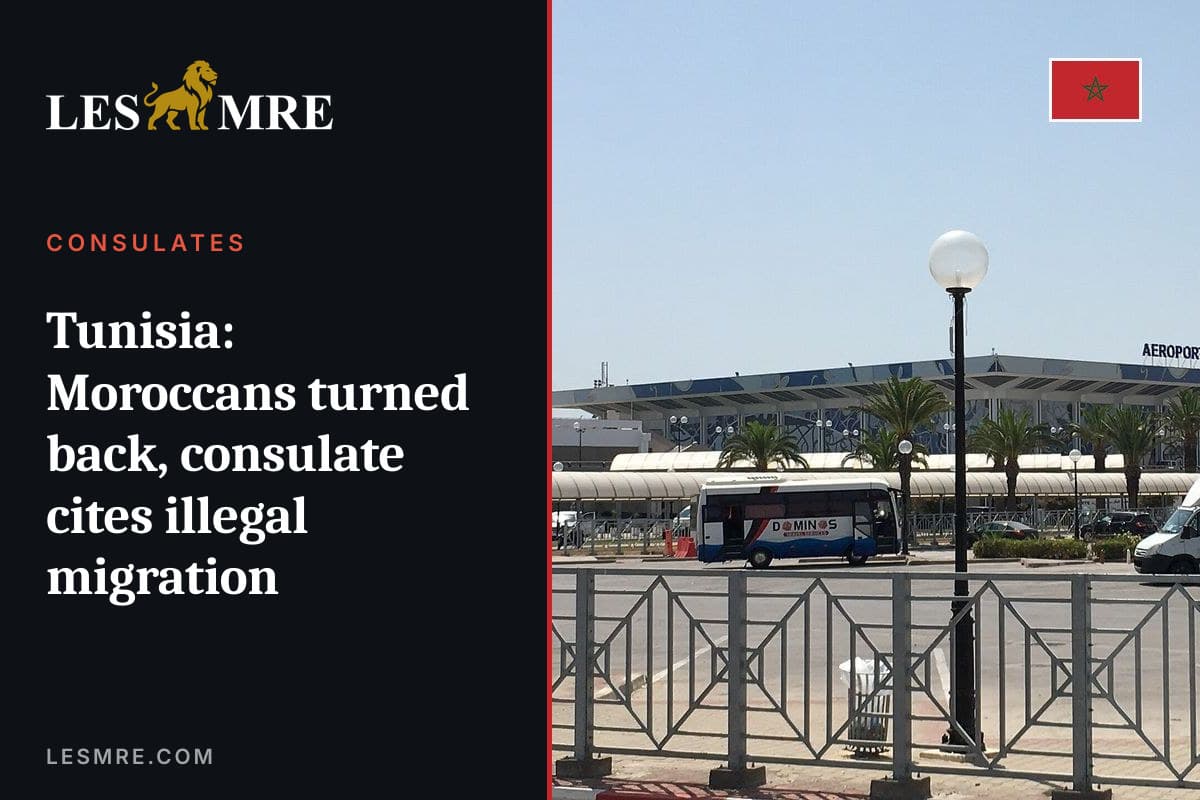 Tunisie : Marocains refoulés, le consulat évoque migration clandestine