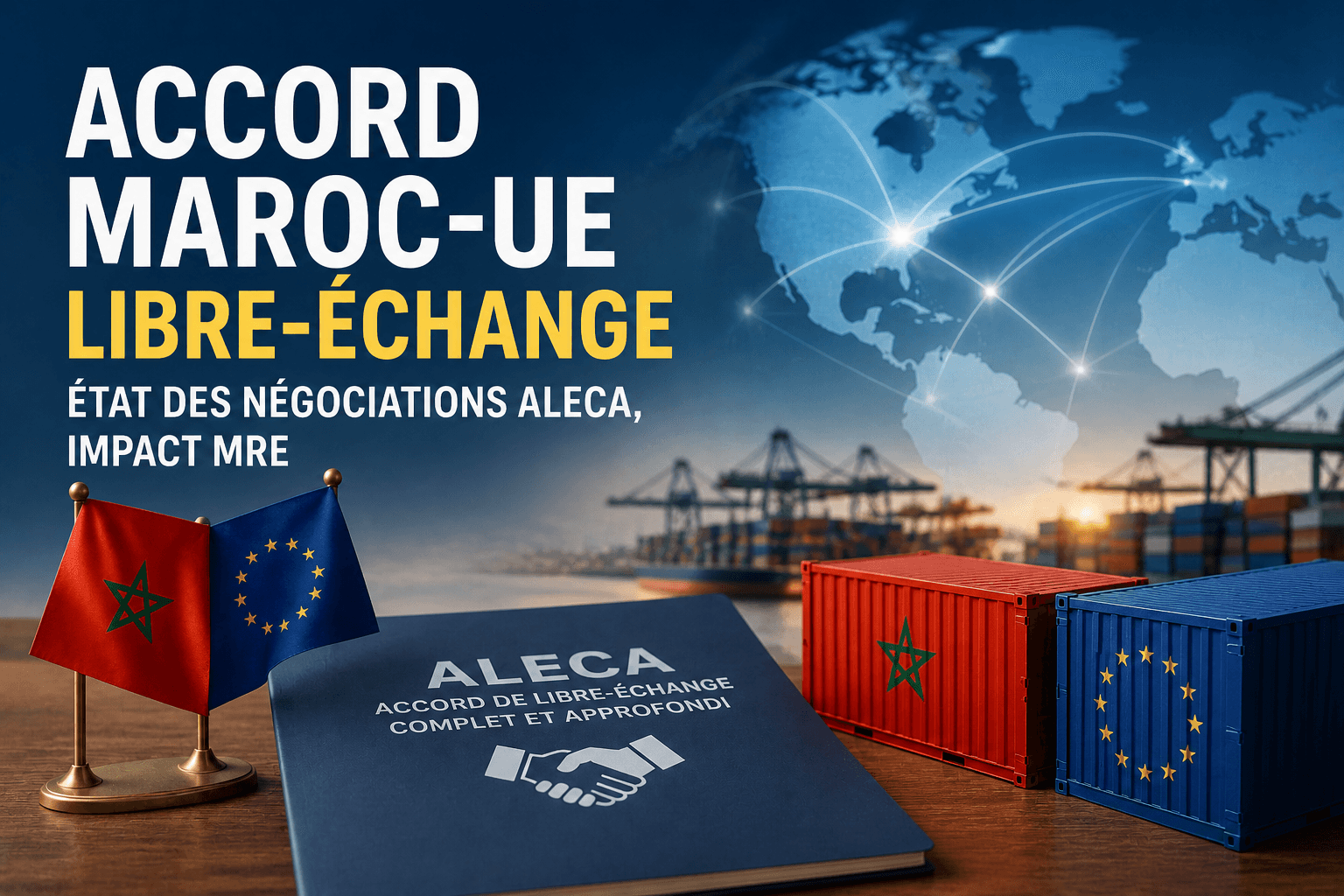 ALECA Maroc-UE en 2026 : état des négociations et impact pour les MRE investisseurs